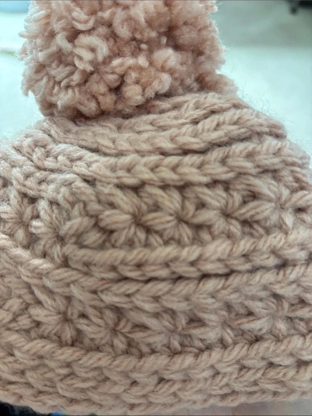 3-6 MO Baby Cozy Pom-Pom Beanie